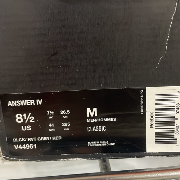 Reebok Answer IV - Picture 8 of 9